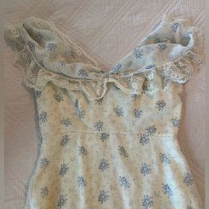 Vintage 1970s Wedding Special Occasion Dress 5/6